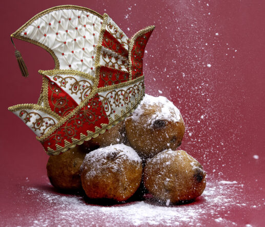 Kakelverse oliebollen op carnavalszaterdag