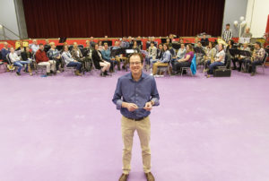 Michel Hectors voor het @the movies-orkest.
